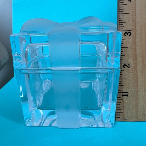 🔴Authentic TIFFANY & CO Vintage Crystal Trinket Jewelry Box🌺🔴 - Picture 8 of 8